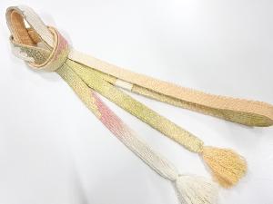 未使用品　正絹　手組帯締め